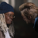 Mother Abagail and Randall Flagg share a rare scene in episode six, “The Vigil.”